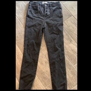 Madewell 10” High Rise Skinny 🌺